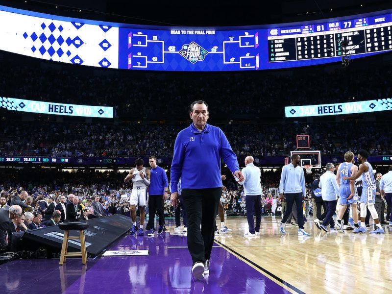 Spoiled: Coach K’s Last Game